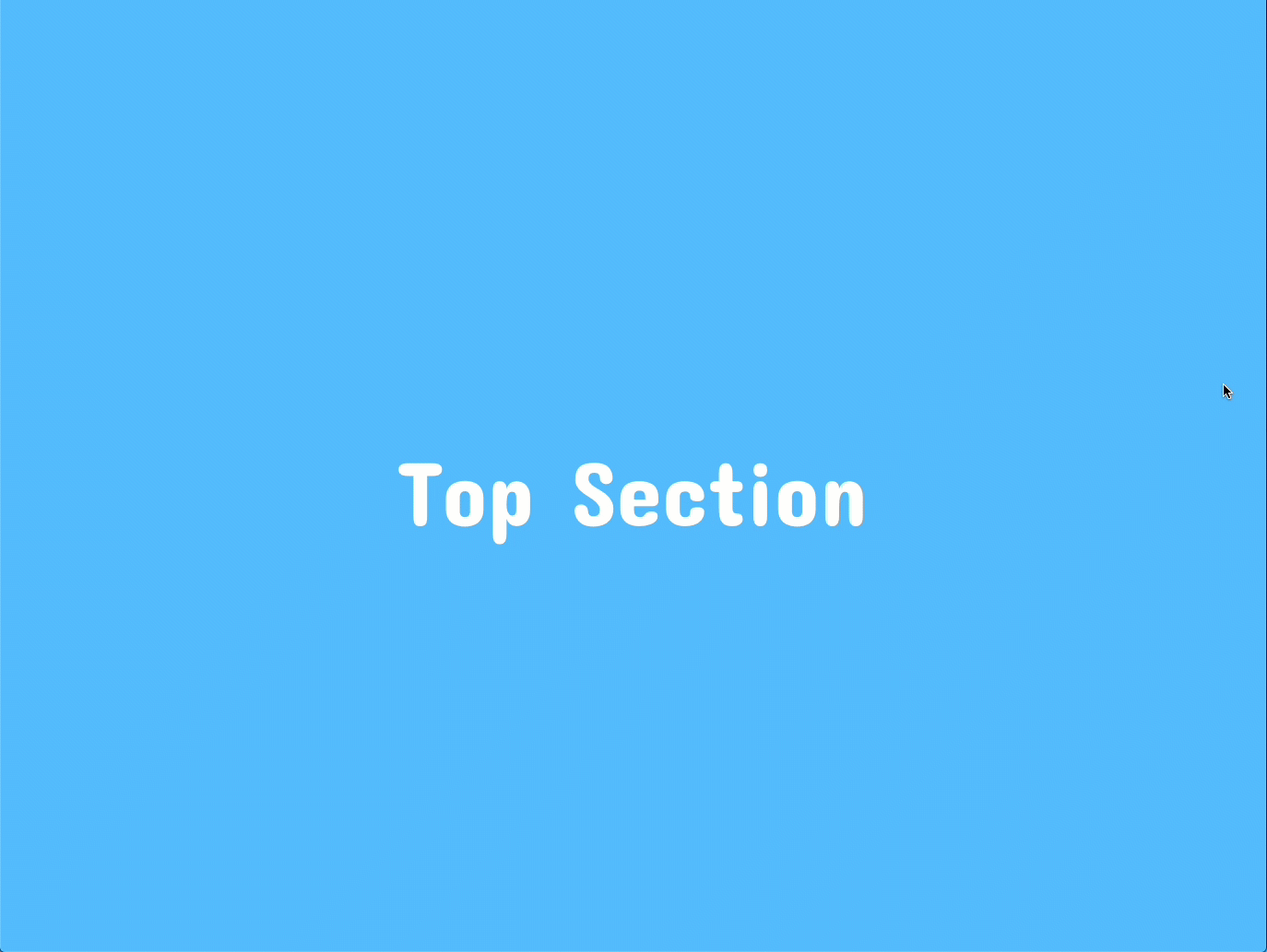 Divi 섹션의 부동 요소