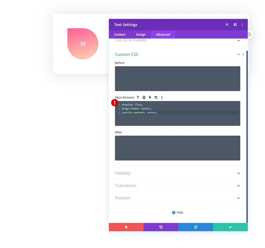 Zusammenfassungsfeld
