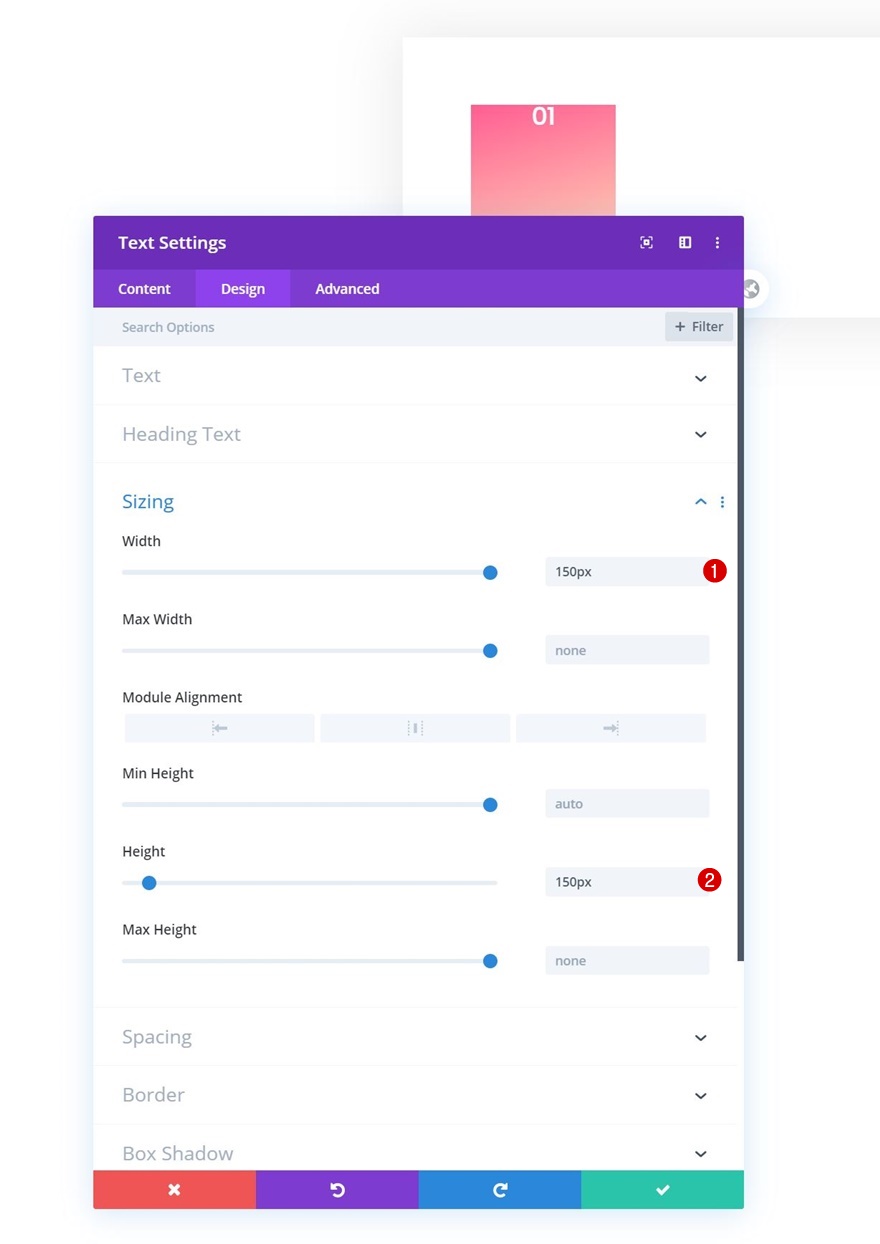 Zusammenfassungsfeld