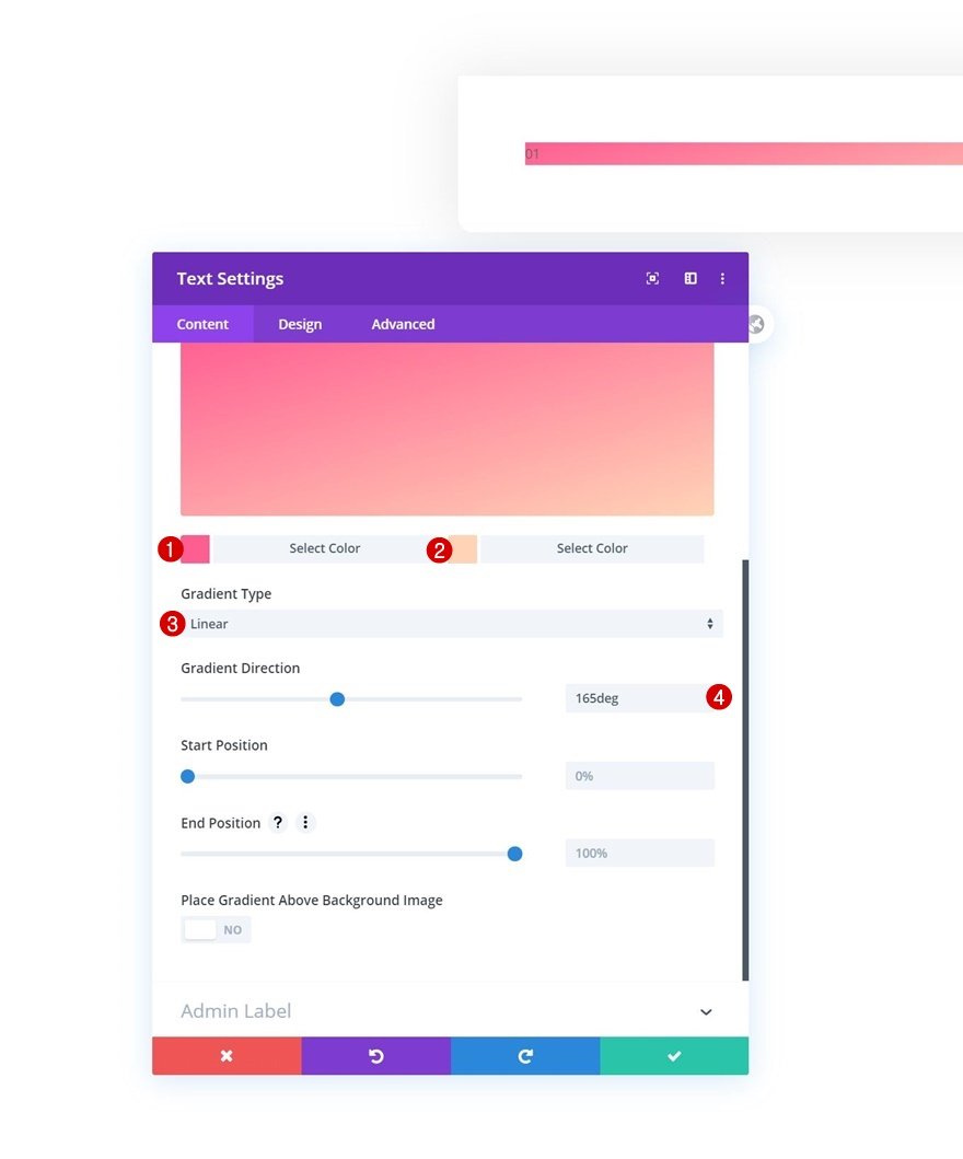 Zusammenfassungsfeld