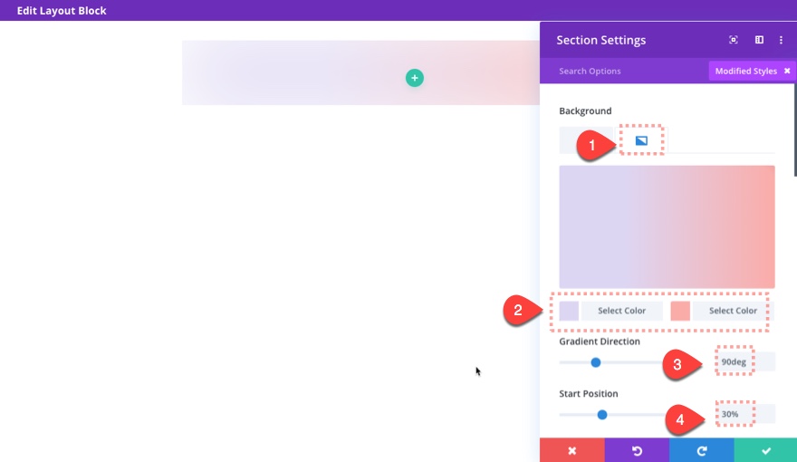 многоразовый блок макета divi