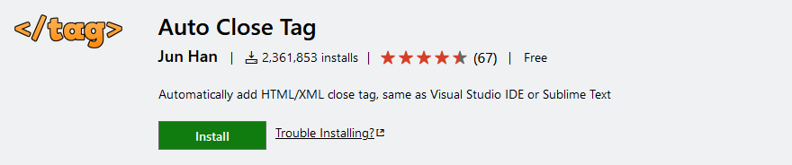 Расширения VS Code