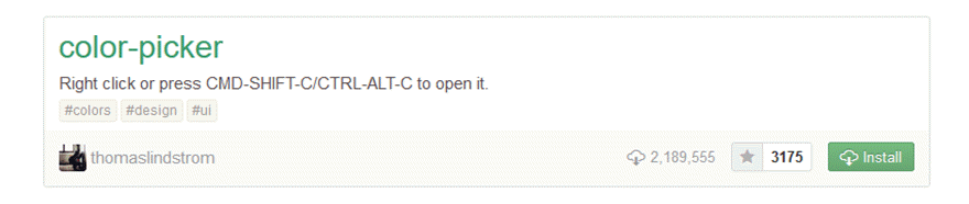 カラーピッカー