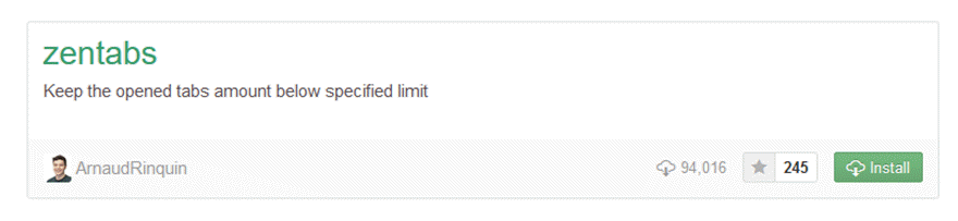 Atomエディター用のZentabs