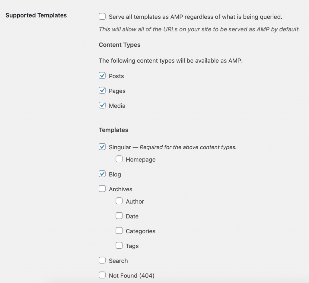 Wtyczka wzmacniacza wordpress