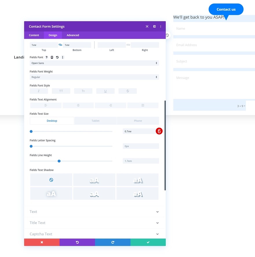 modulo di contatto a discesa