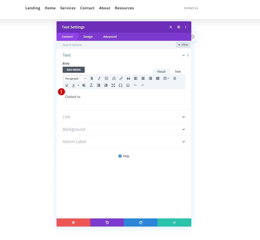 modulo di contatto a discesa