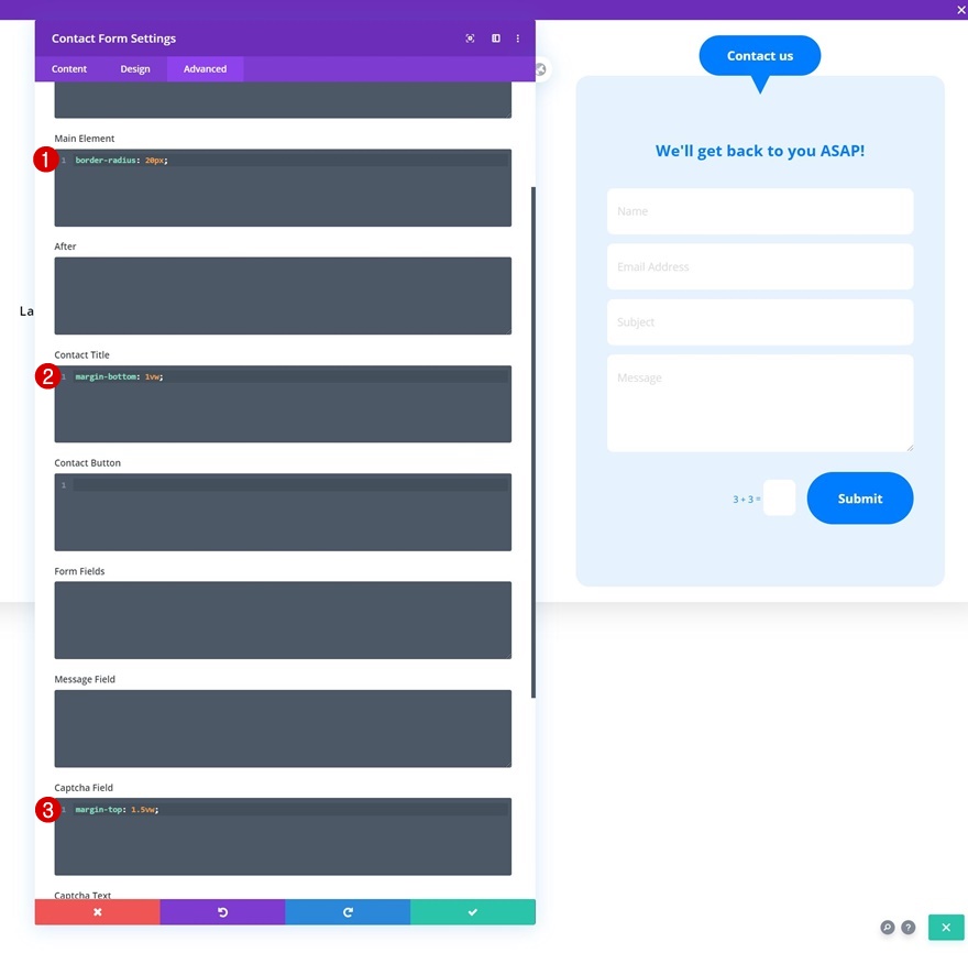 modulo di contatto a discesa