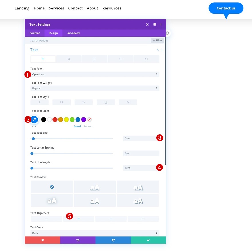 modulo di contatto a discesa