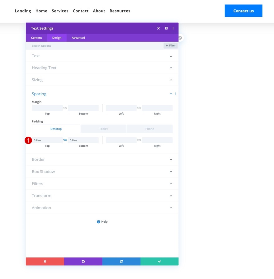 modulo di contatto a discesa
