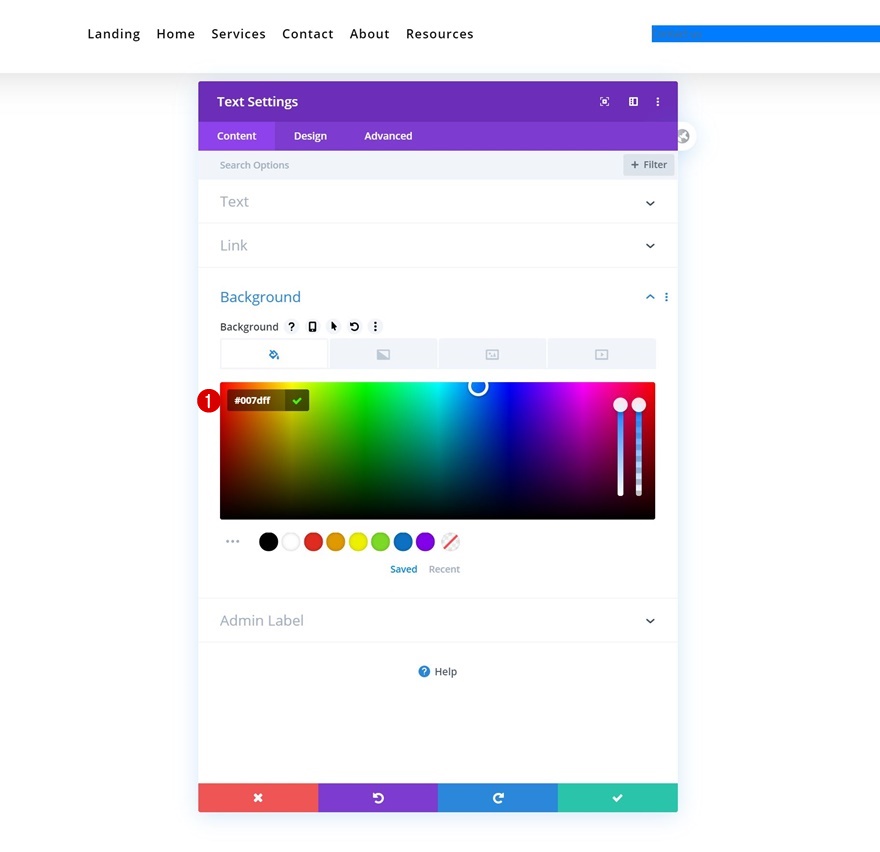 modulo di contatto a discesa