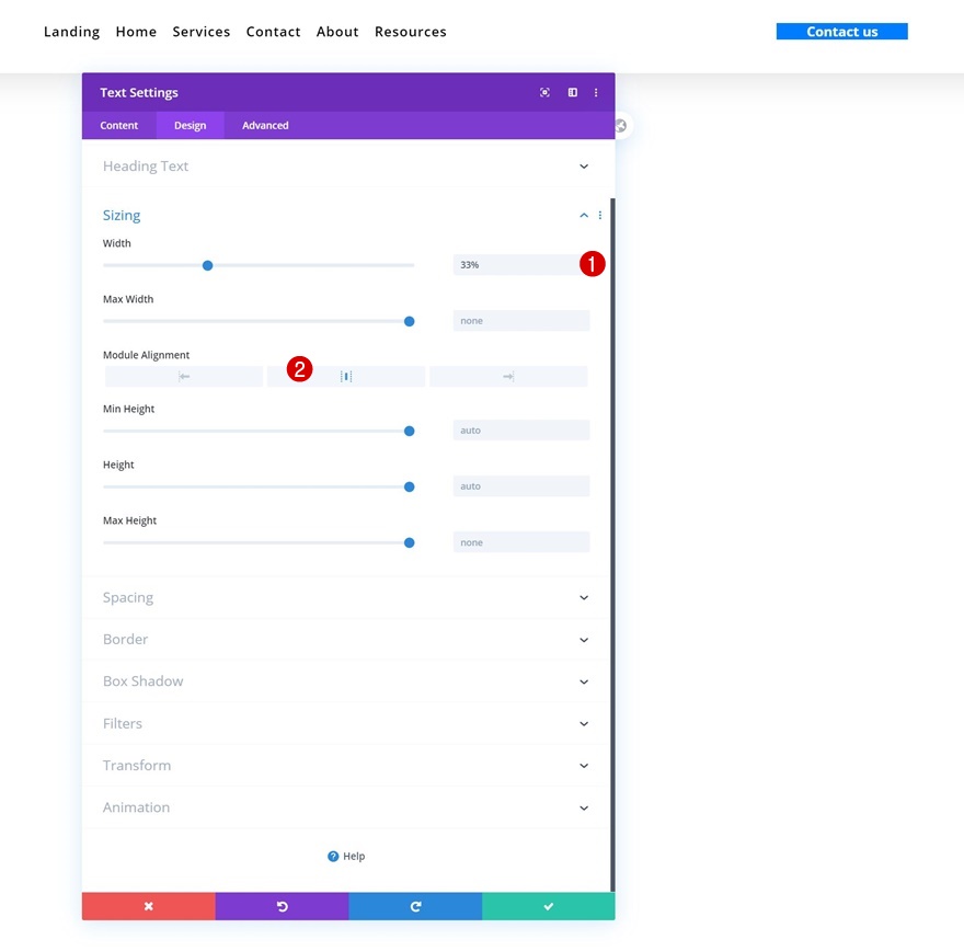 modulo di contatto a discesa