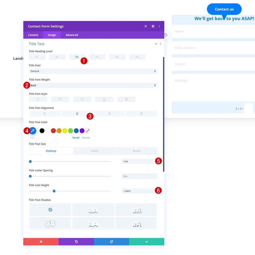modulo di contatto a discesa