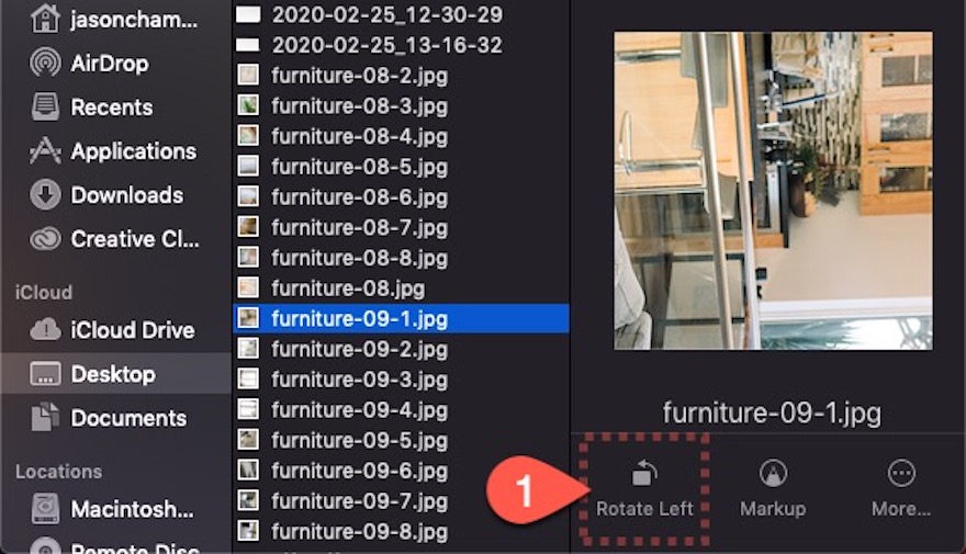 transizione dell'immagine staccata