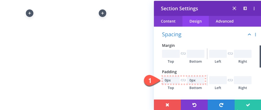 transizione dell'immagine staccata