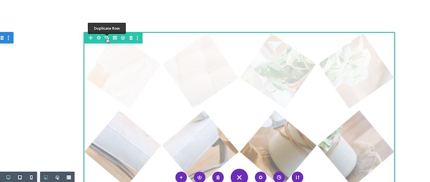 transizione dell'immagine staccata