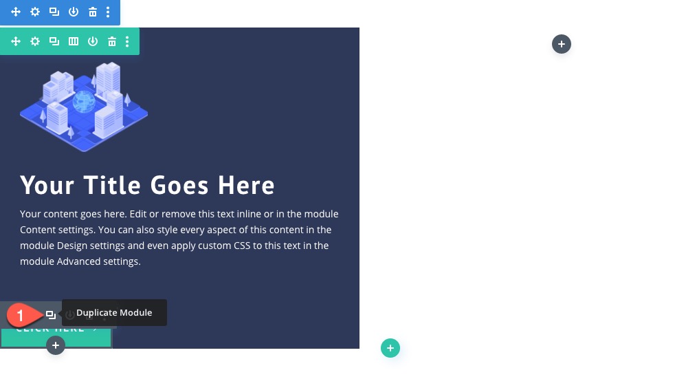 bölme düğmesi düzenleri