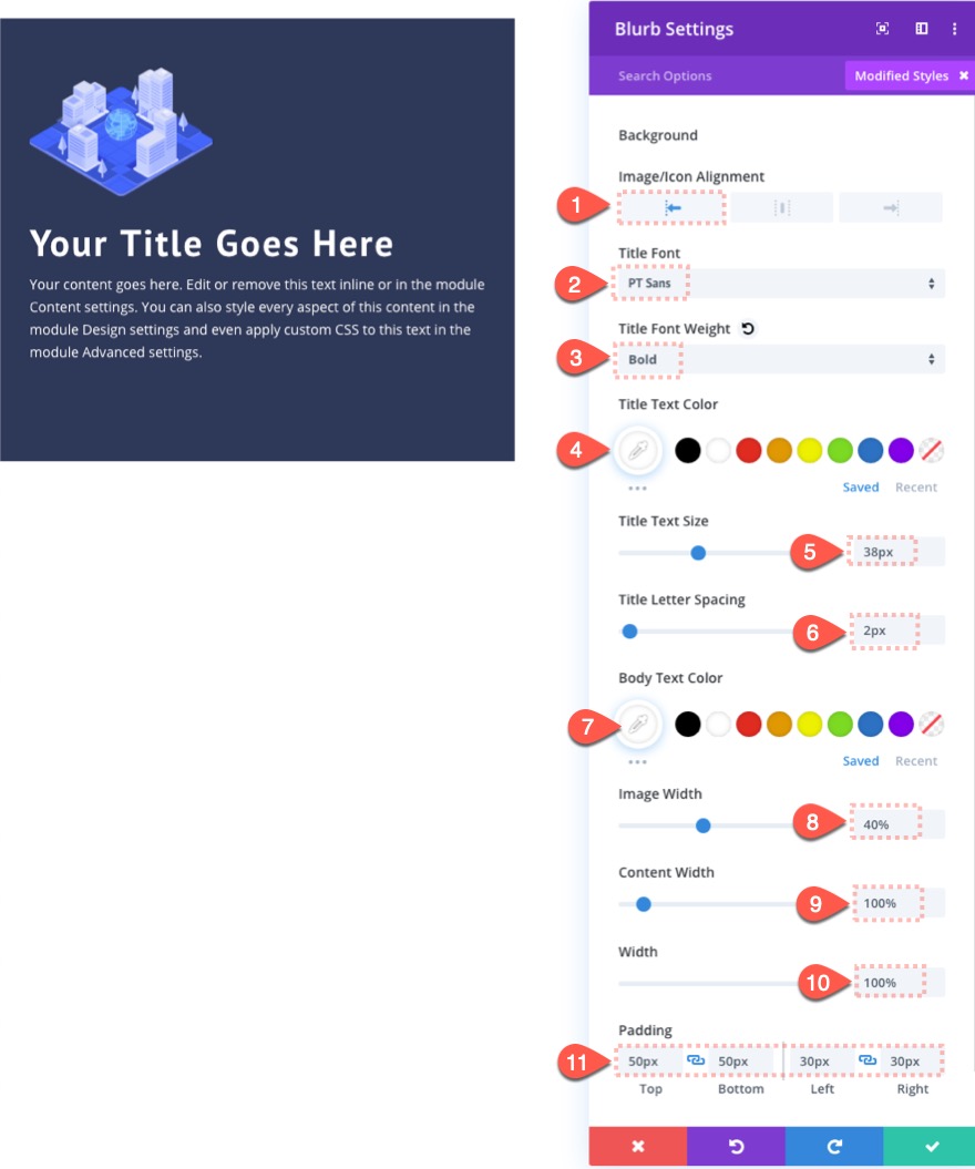 bölme düğmesi düzenleri