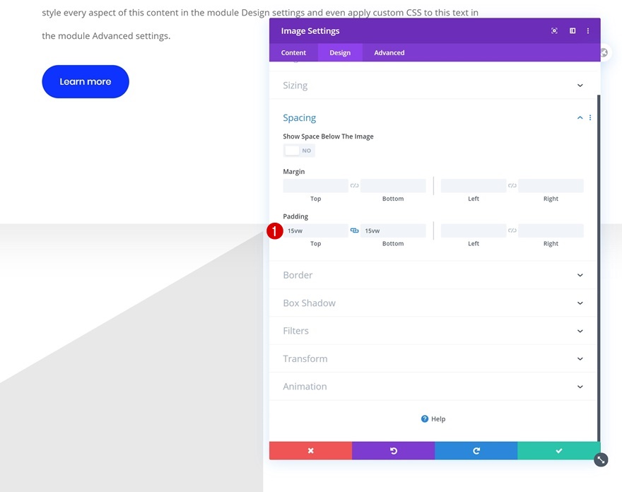animazione della busta