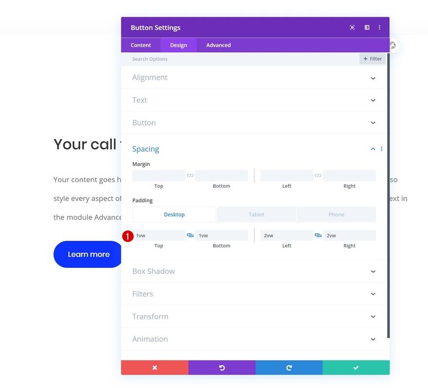 animazione della busta