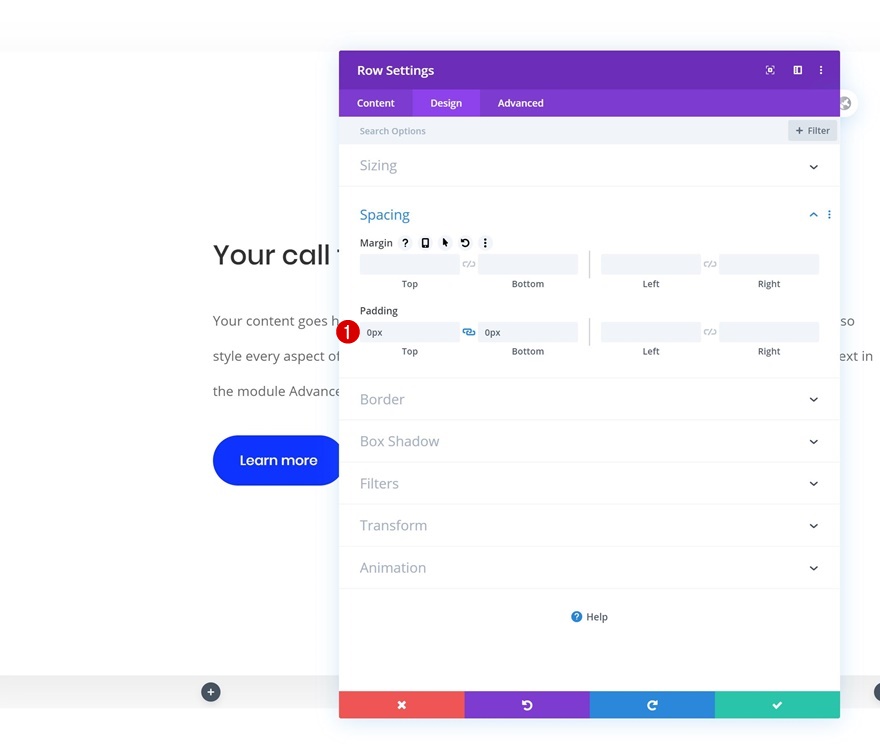 animazione della busta
