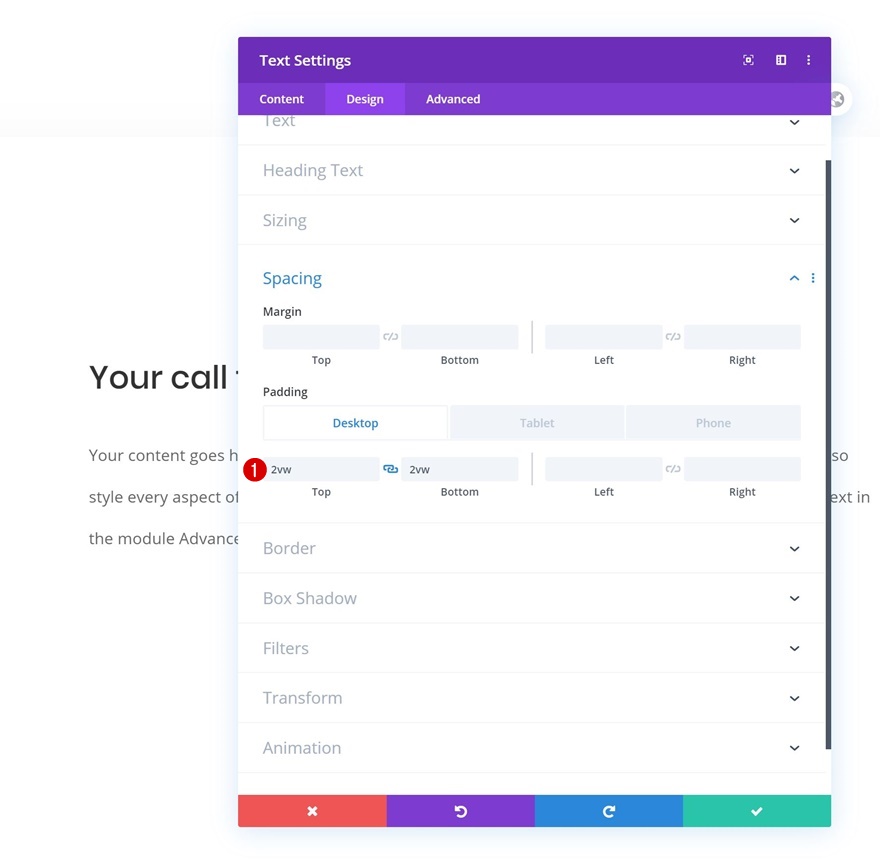 animazione della busta