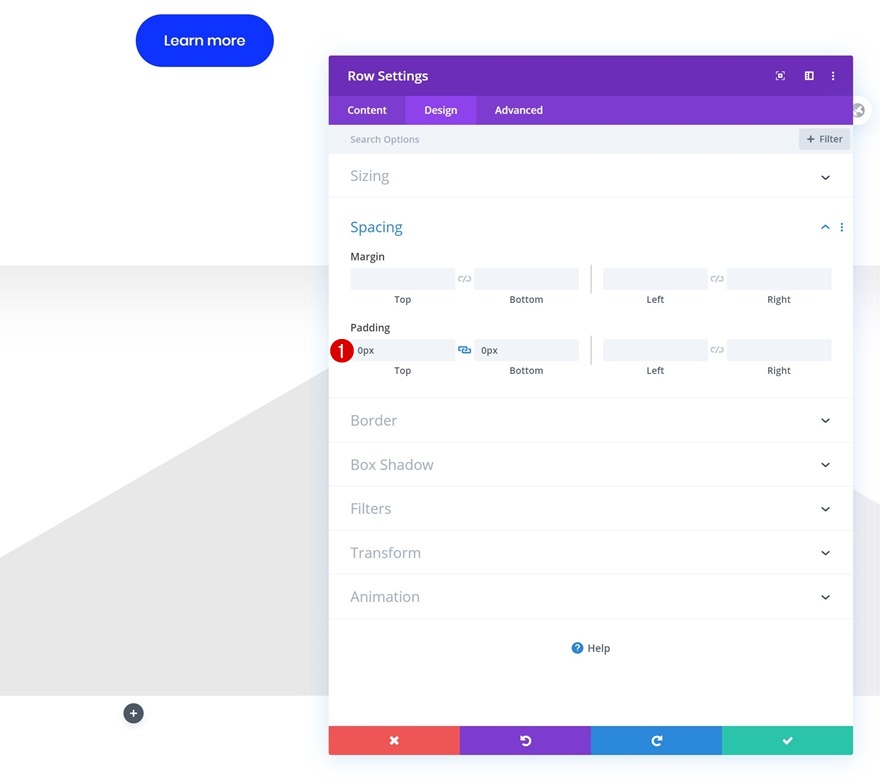 animazione della busta
