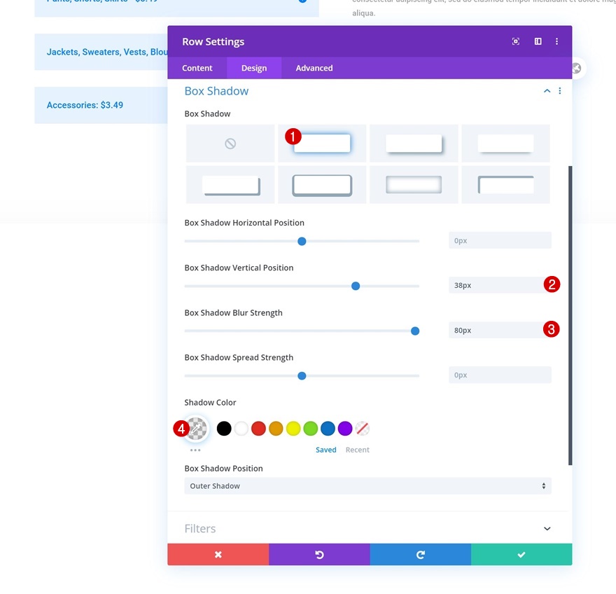 animazione della busta