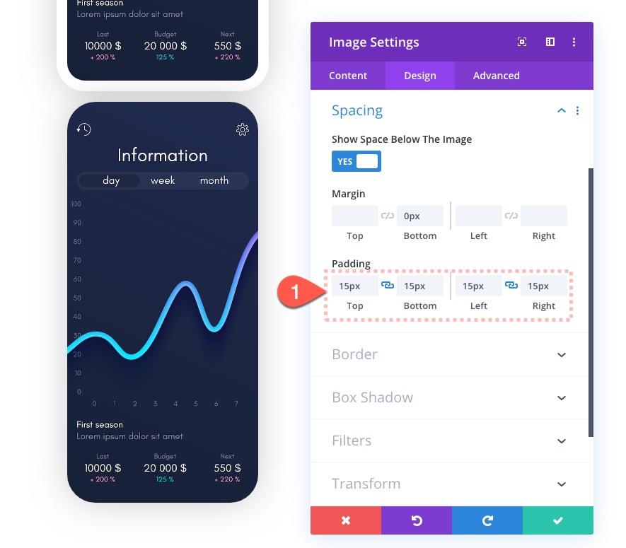 拡大レイヤースクロール効果