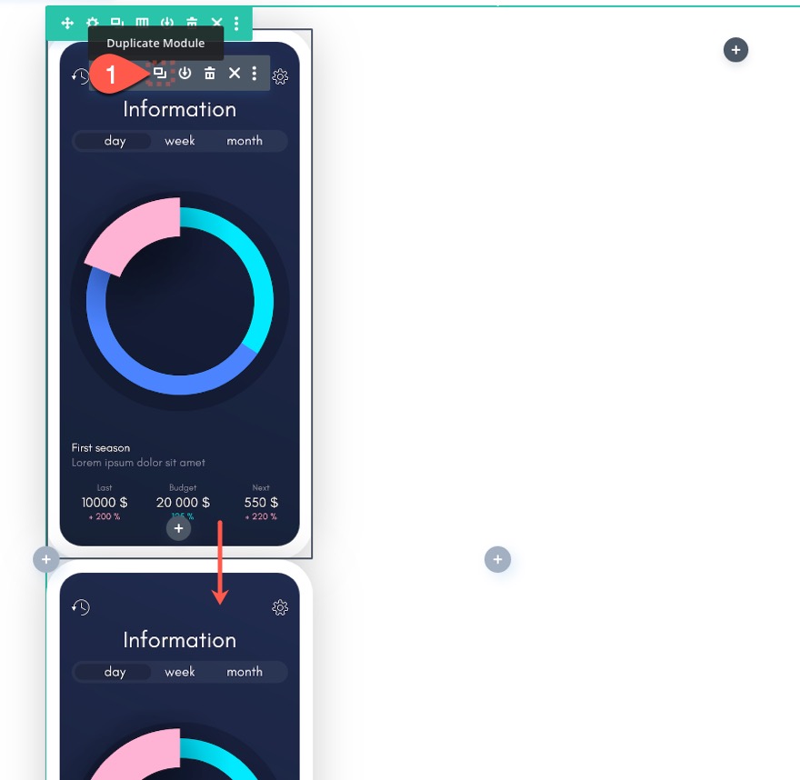 拡大レイヤースクロール効果