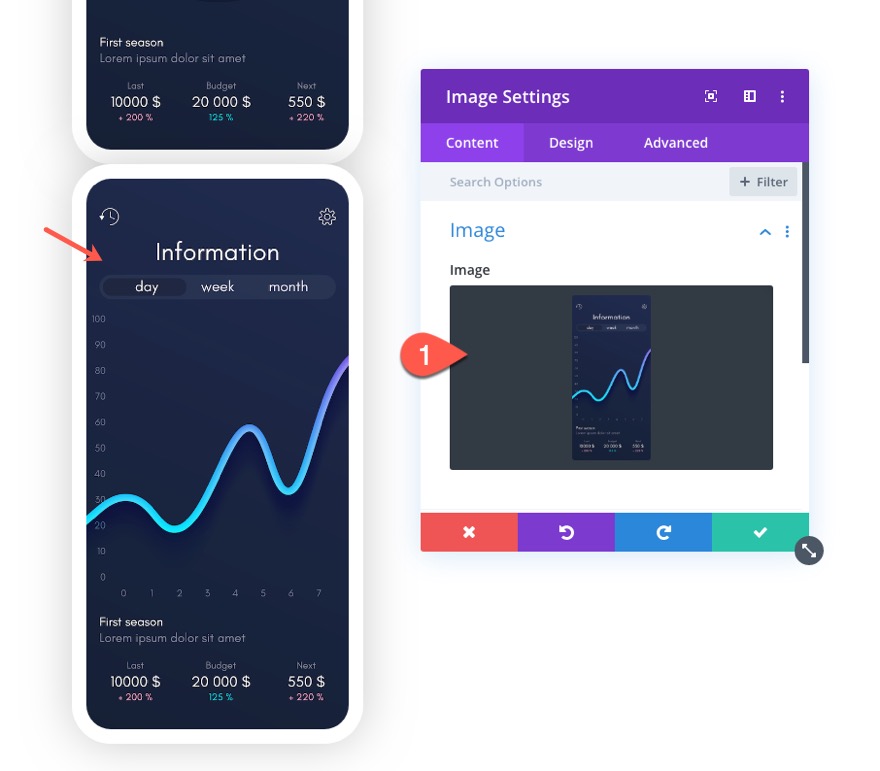 拡大レイヤースクロール効果