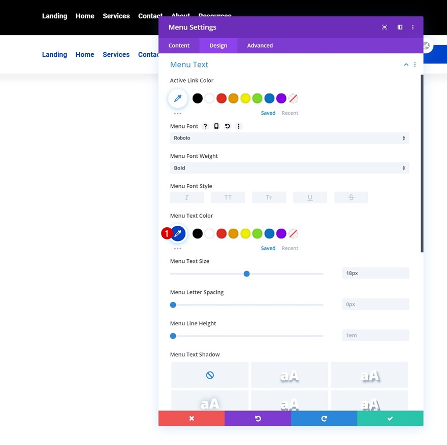 intercambiar encabezado divi