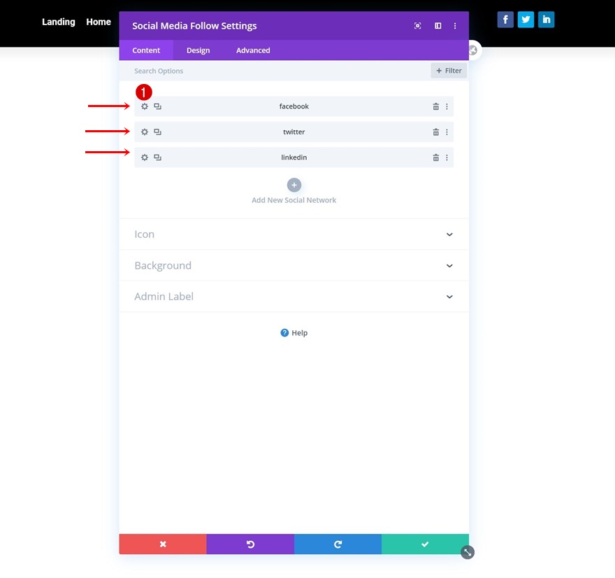 intercambiar encabezado divi