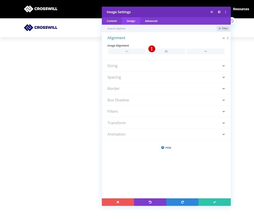intercambiar encabezado divi
