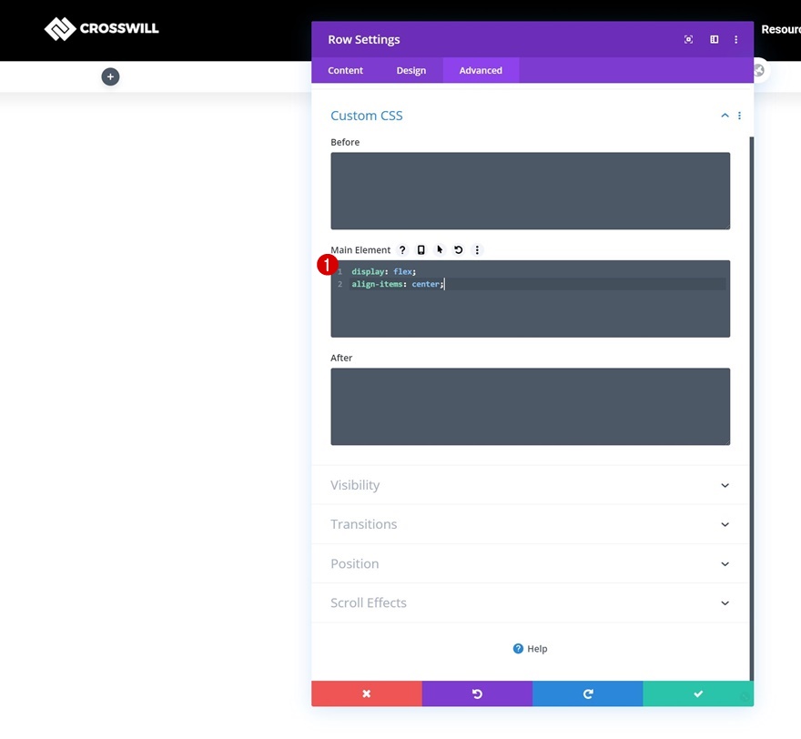 intercambiar encabezado divi