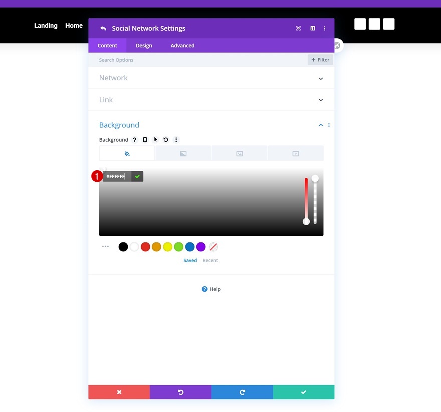 intercambiar encabezado divi