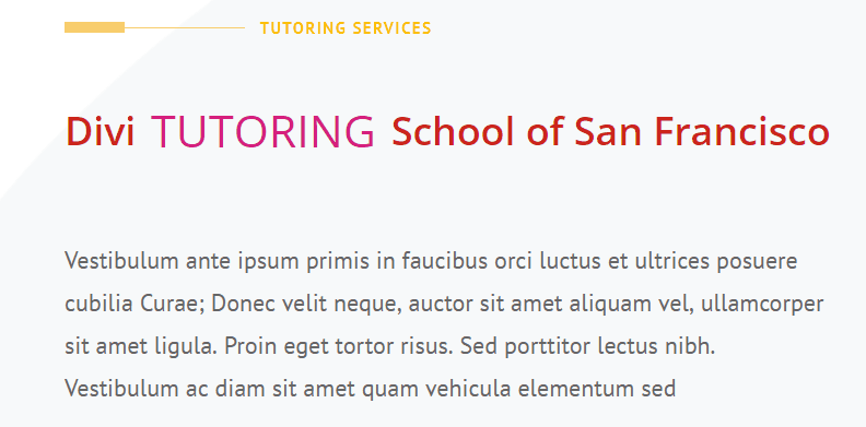 Prezentacja podświetlenia tekstu po najechaniu kursorem