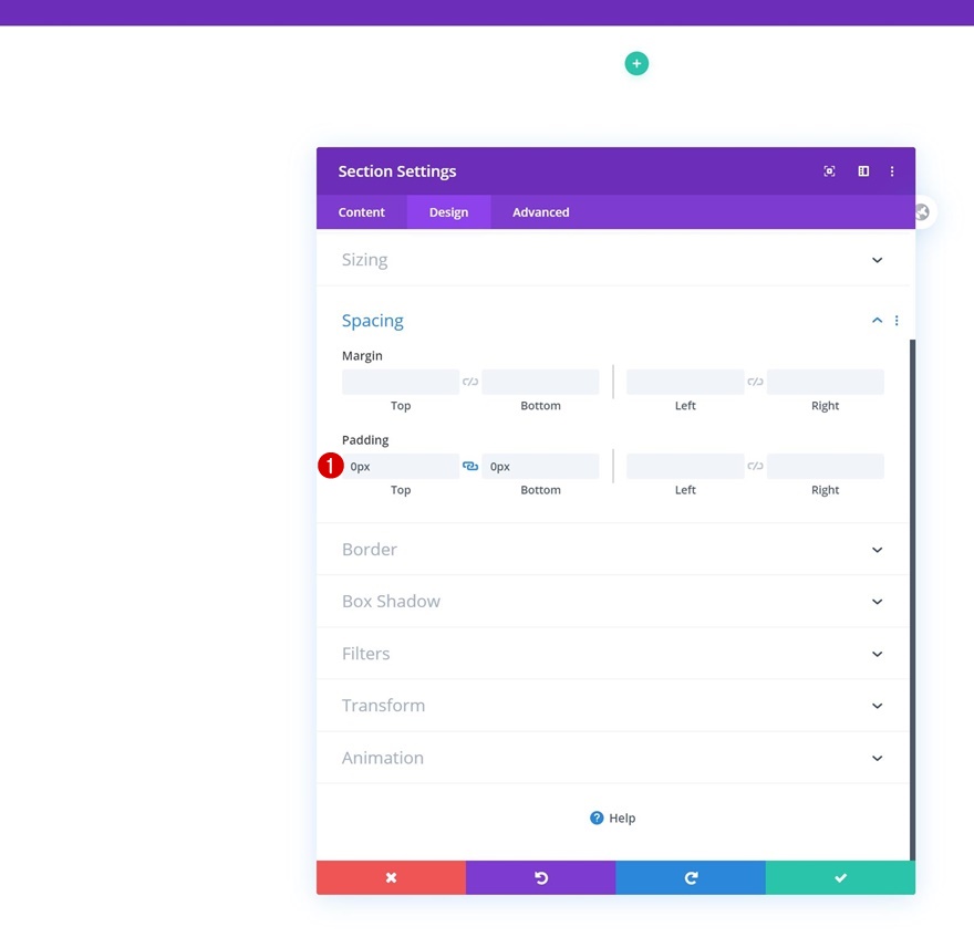 最小限のヘッダーフッターコンボ