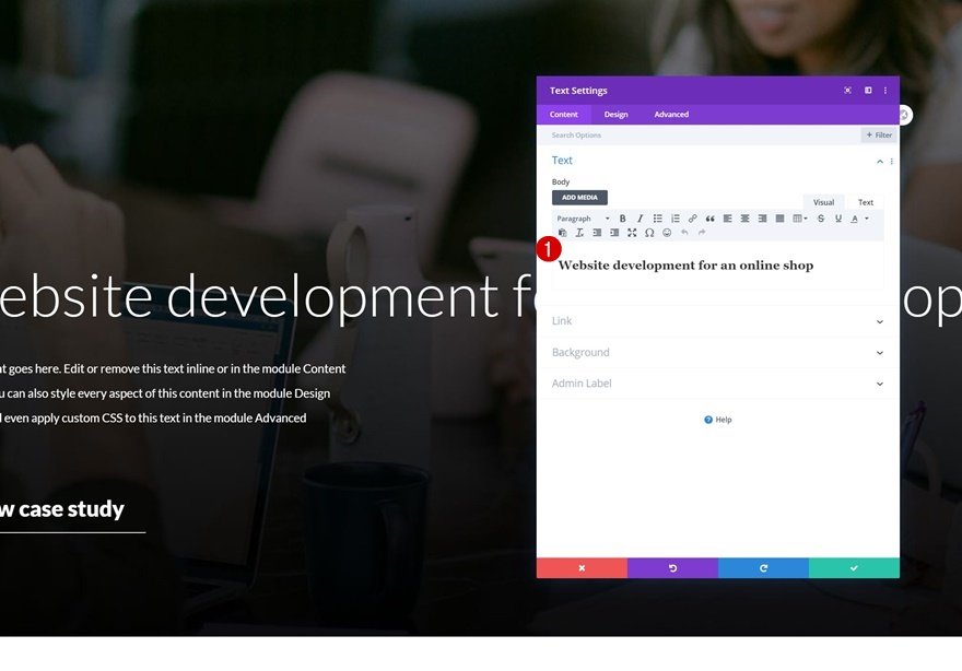 modules d'image en position absolue