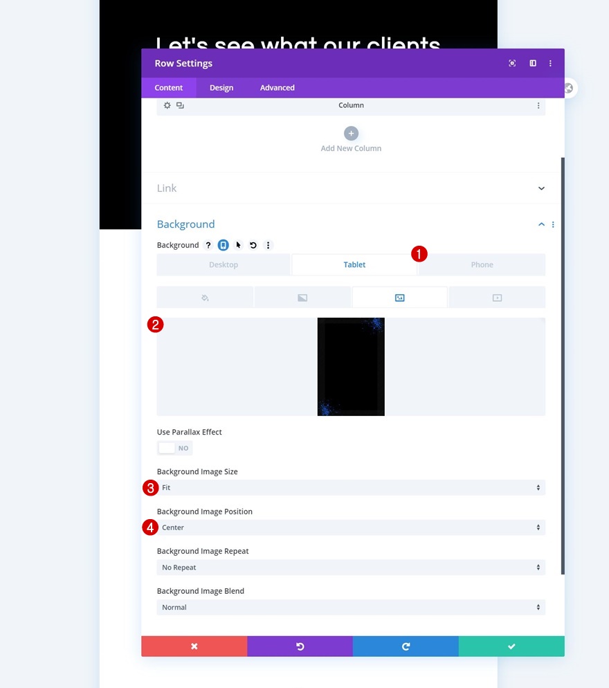 mărturie de mișcare