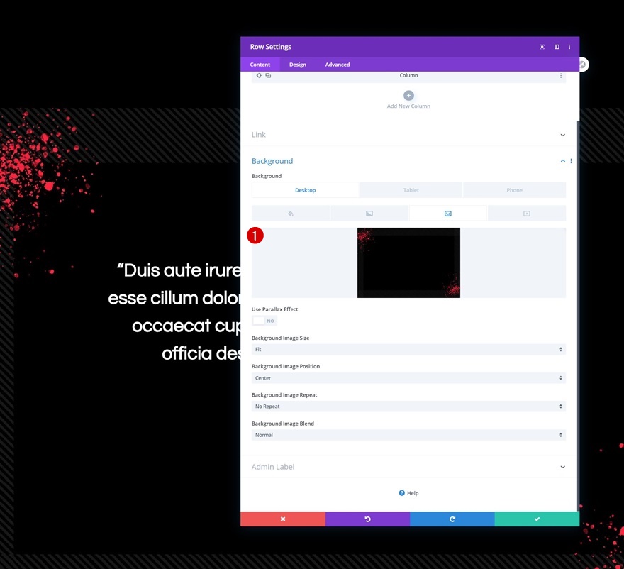 mărturie de mișcare