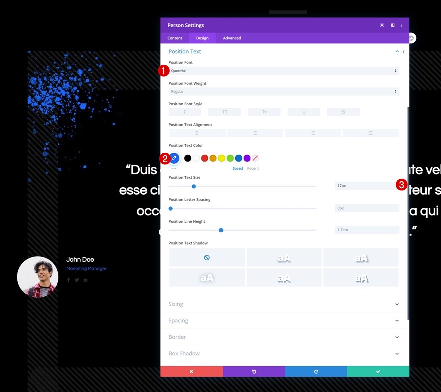 mărturie de mișcare