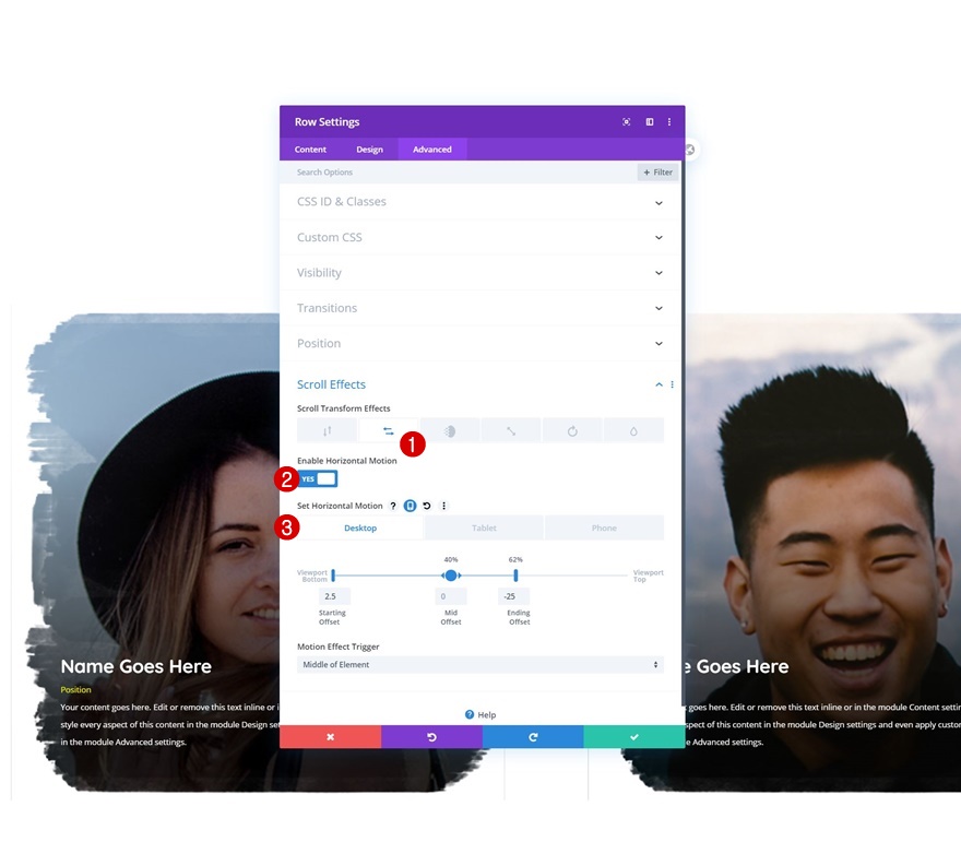 دائري لأعضاء الفريق