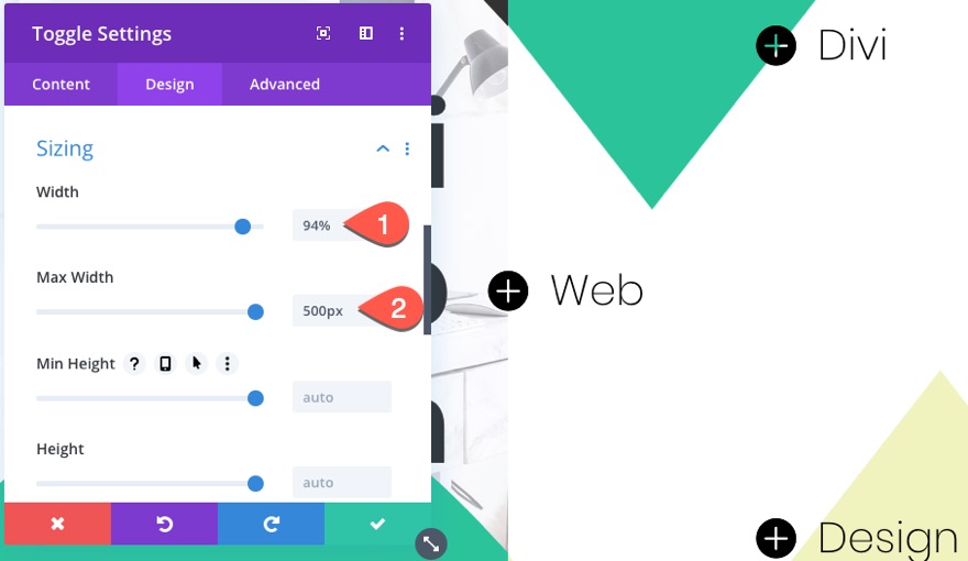 帶有自定義切換的全分屏佈局