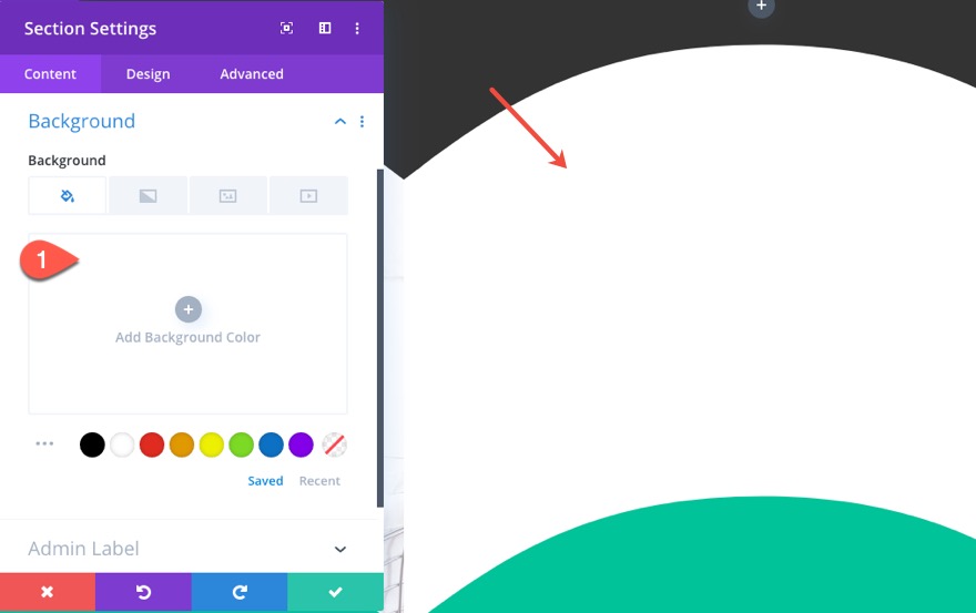 帶有自定義切換的全分屏佈局