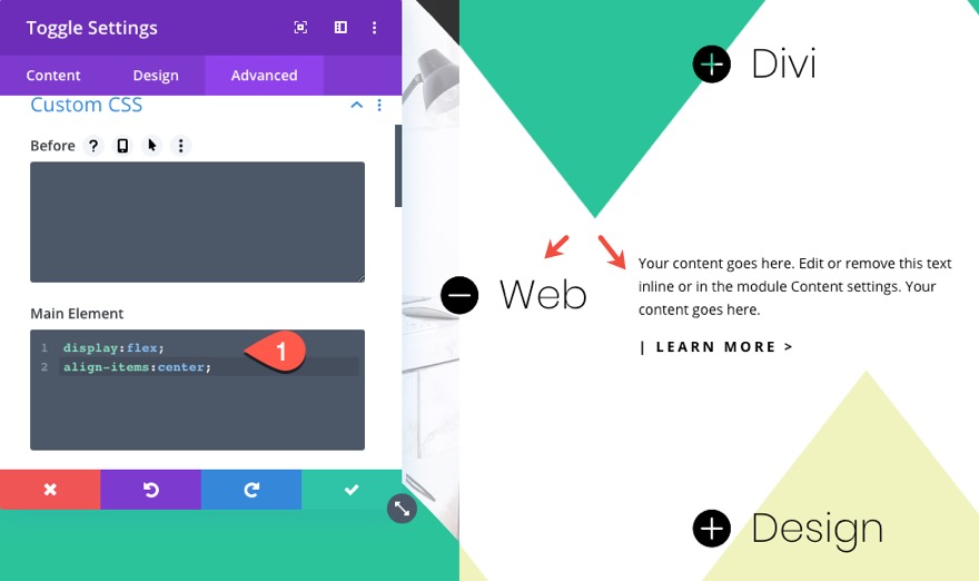 帶有自定義切換的全分屏佈局