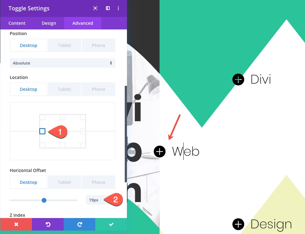 帶有自定義切換的全分屏佈局