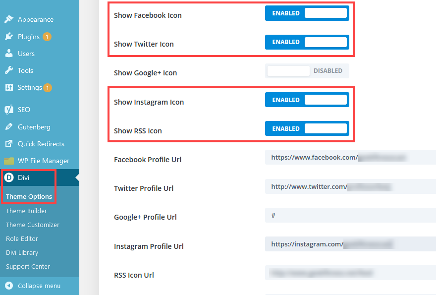 ไอคอนโซเชียลมีเดีย