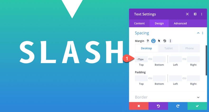 เอฟเฟกต์ข้อความอย่างเจ็บแสบ