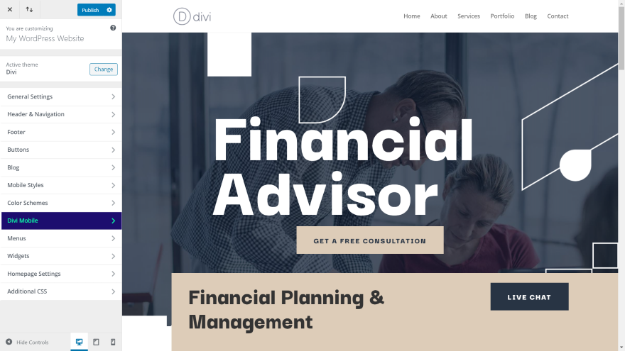 Personalizador de temas